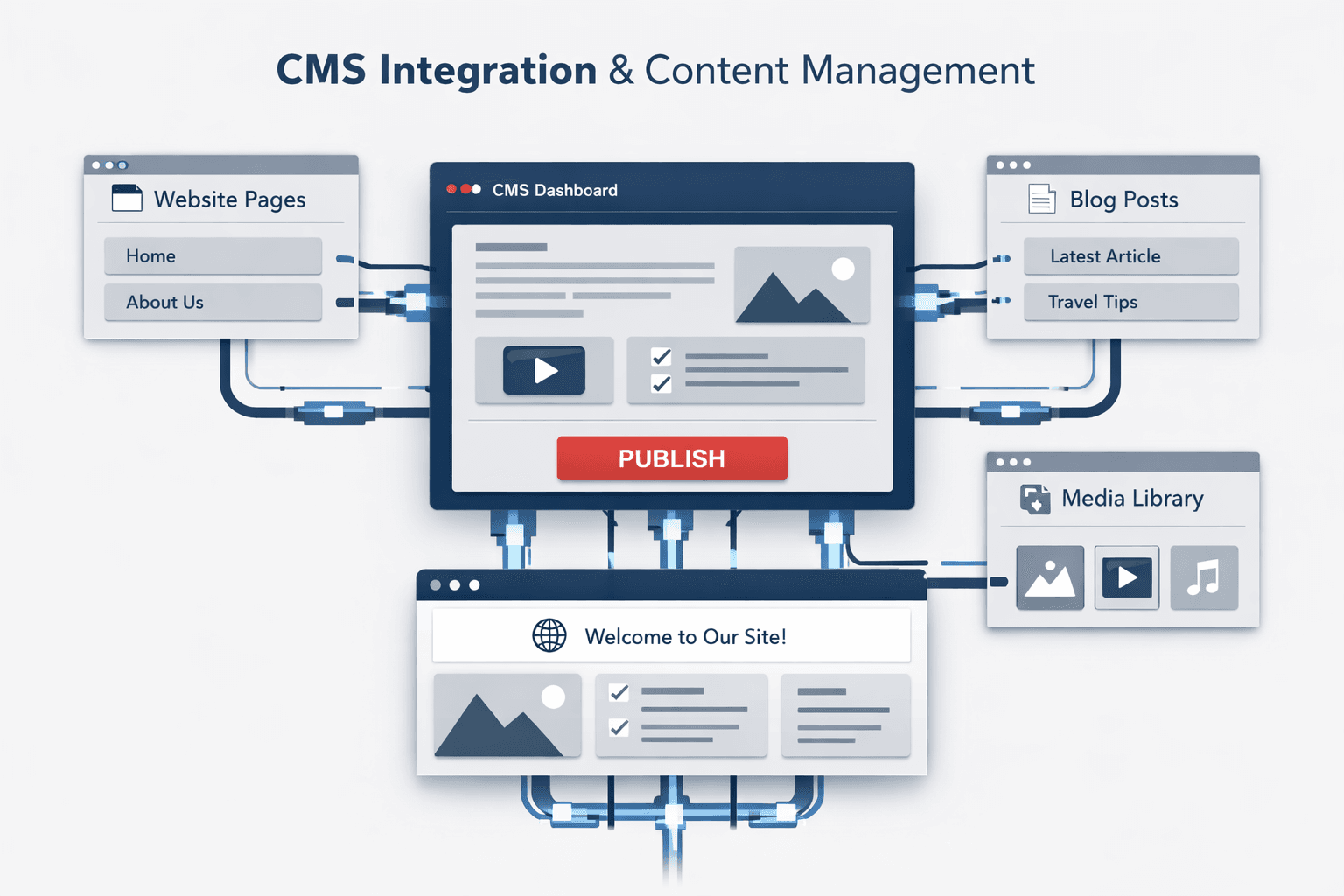 CMS Integration & Content Management